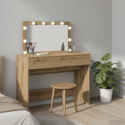 Kaptafel 100x40x120 cm bewerkt hout artisan eiken