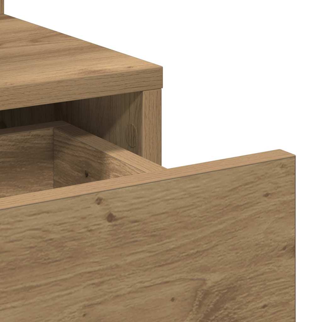 Plafondtafel Artisan Eiken 80 x 35 x 132 cm Bewerkt hout