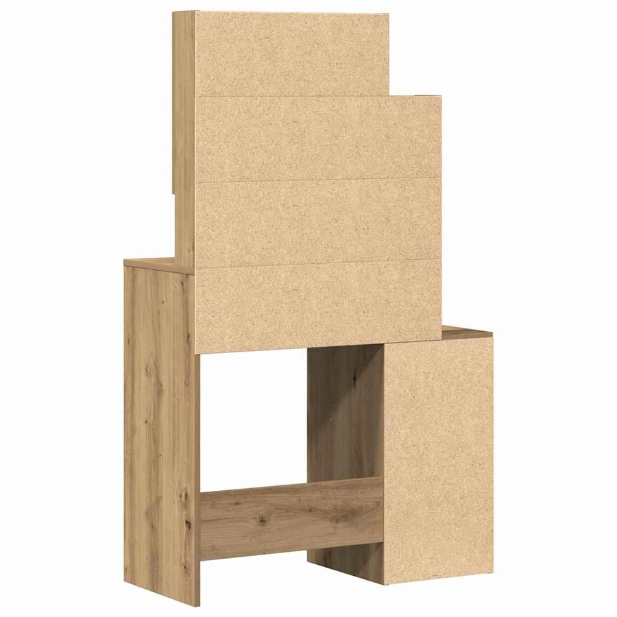 Plafondtafel Artisan Eiken 80 x 35 x 132 cm Bewerkt hout