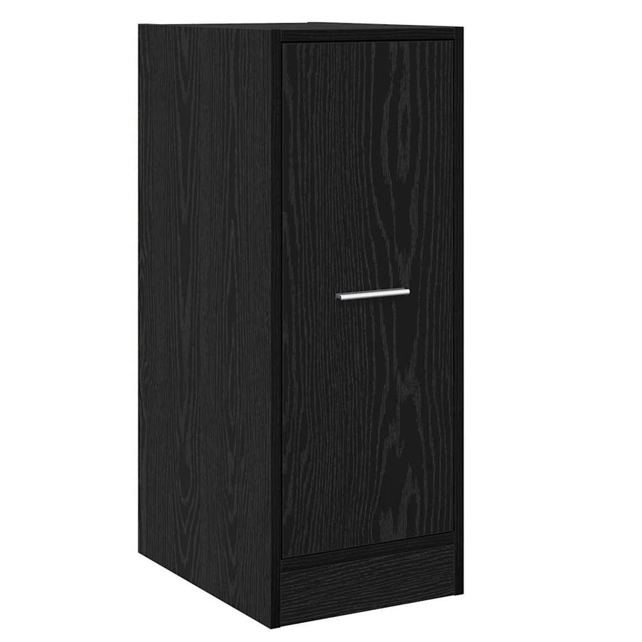Apothekerskast Zwart eiken 30 x 41 x 77,5 cm Bewerkt hout
