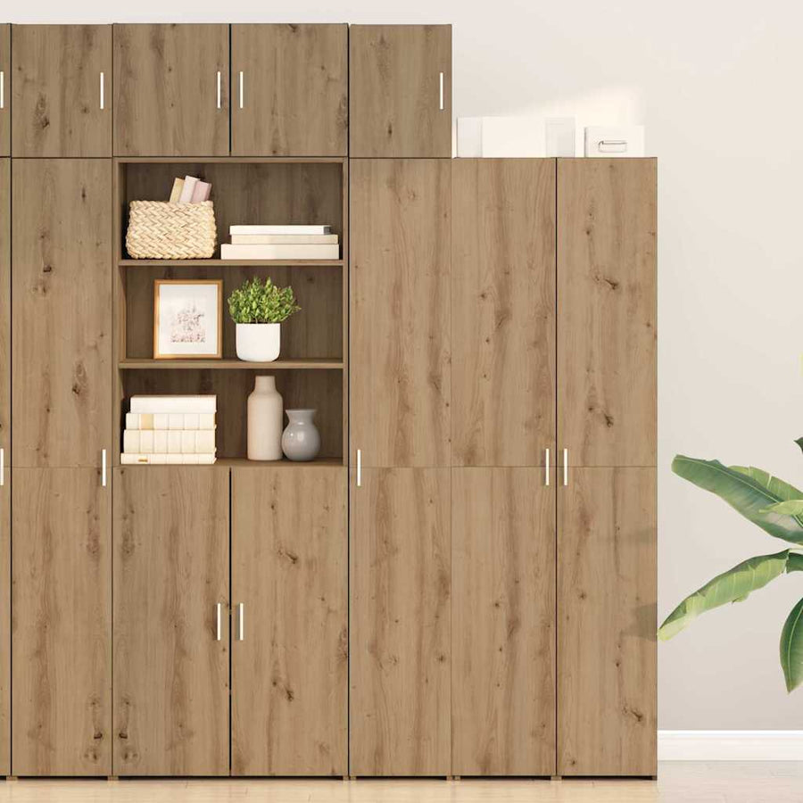 Wandkast Artisan Eiken 30 x 42,5 x 39,5 cm Bewerkt hout