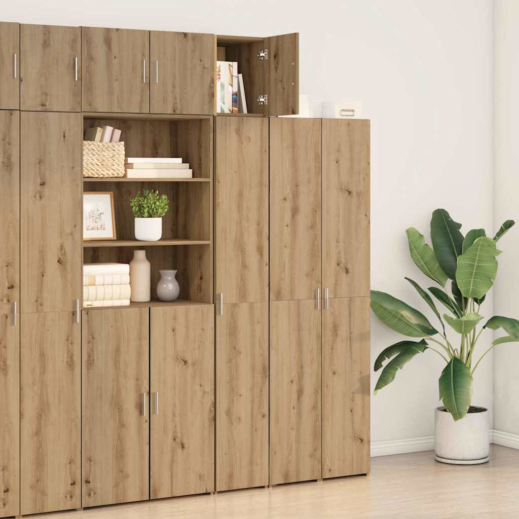Wandkast Artisan Eiken 30 x 42,5 x 39,5 cm Bewerkt hout