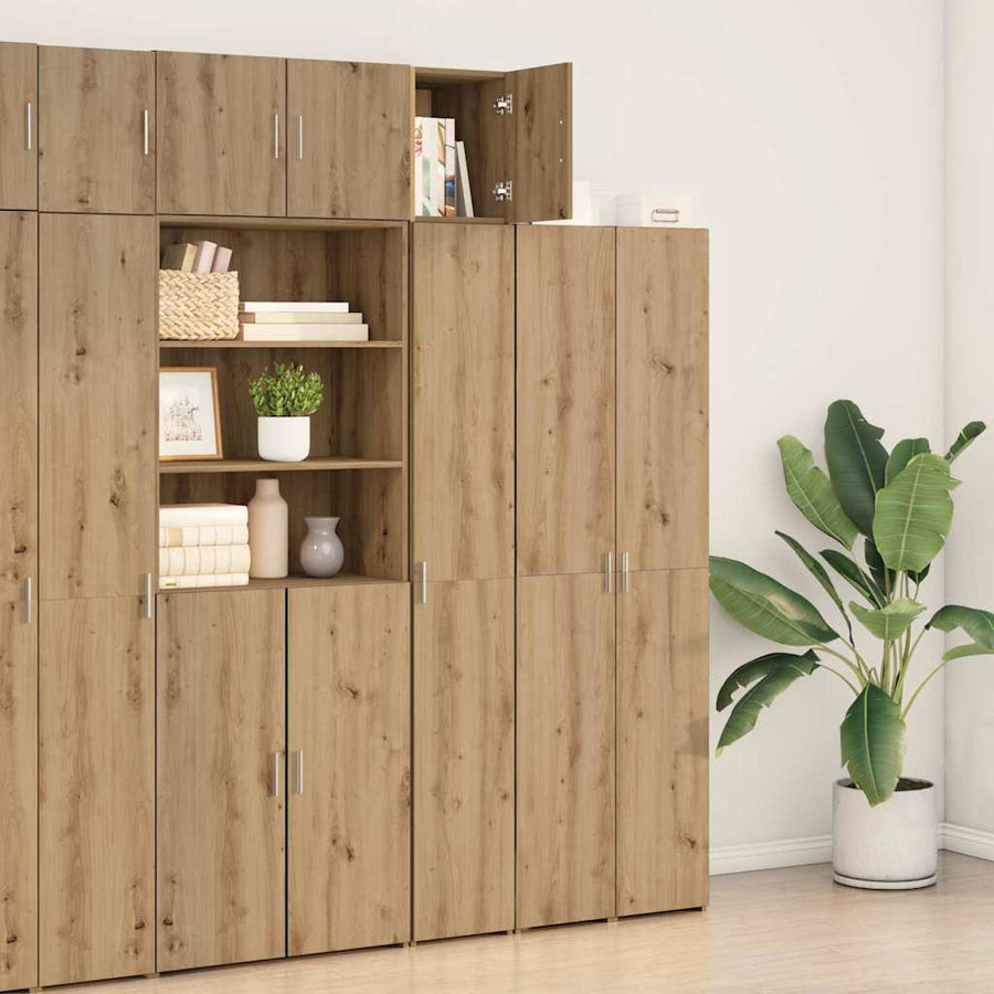 Wandkast Artisan Eiken 30 x 42,5 x 39,5 cm Bewerkt hout