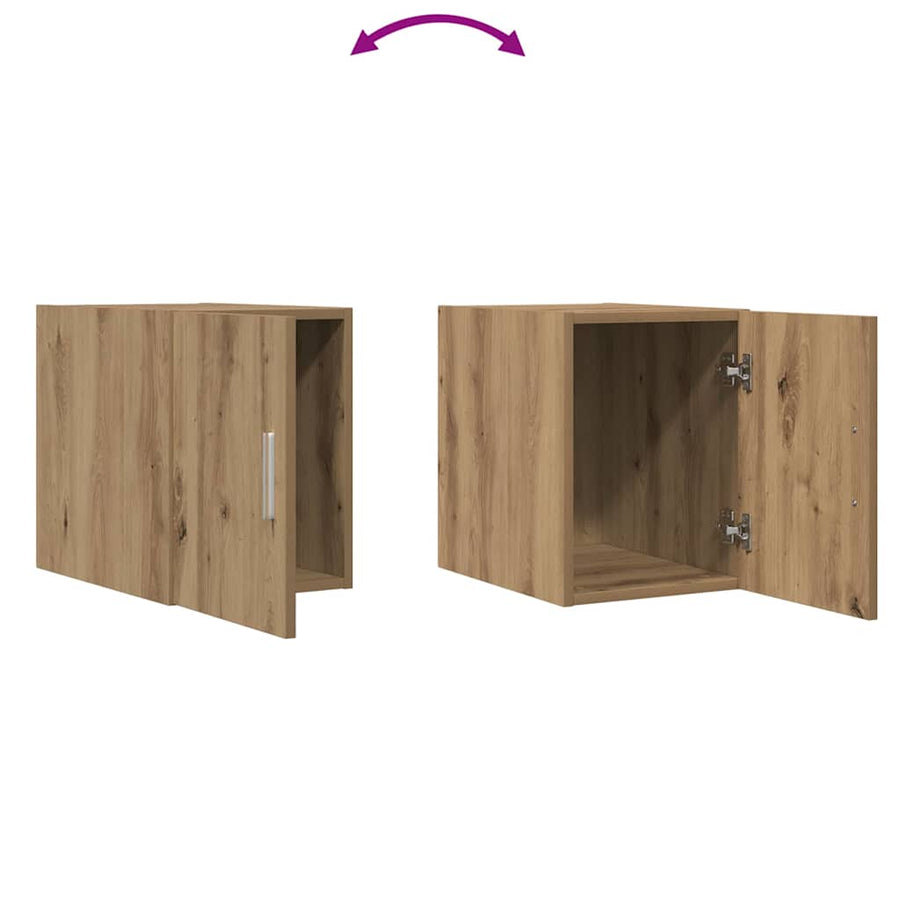 Wandkast Artisan Eiken 30 x 42,5 x 39,5 cm Bewerkt hout
