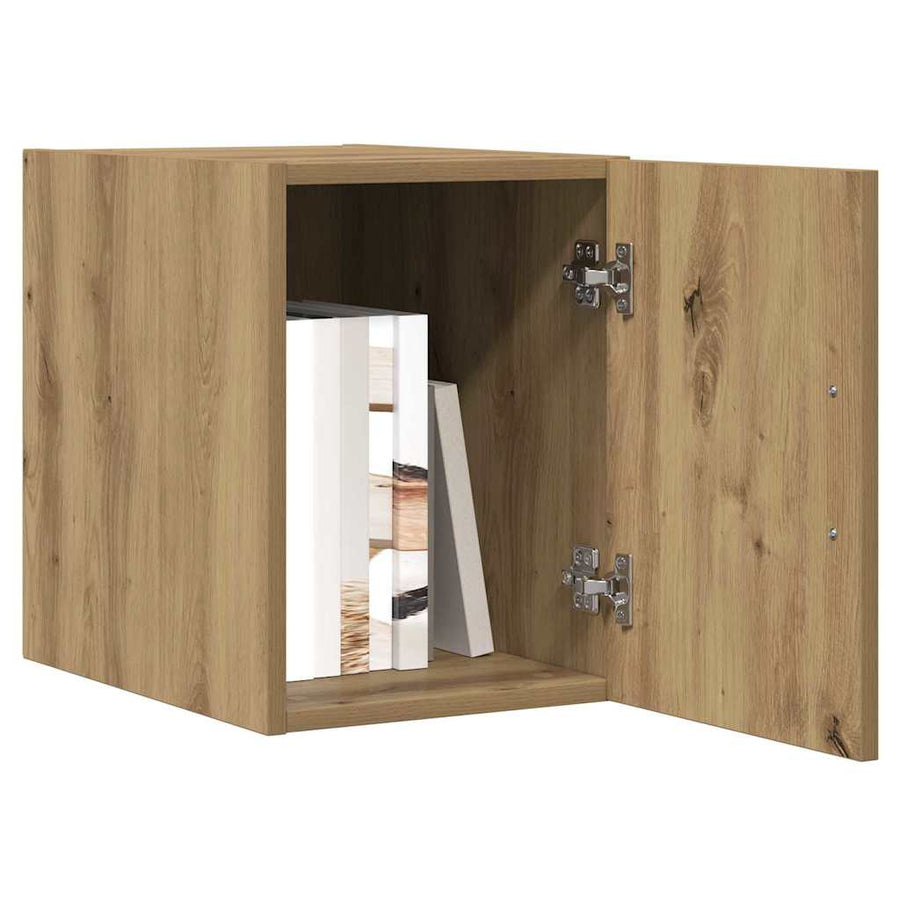 Wandkast Artisan Eiken 30 x 42,5 x 39,5 cm Bewerkt hout