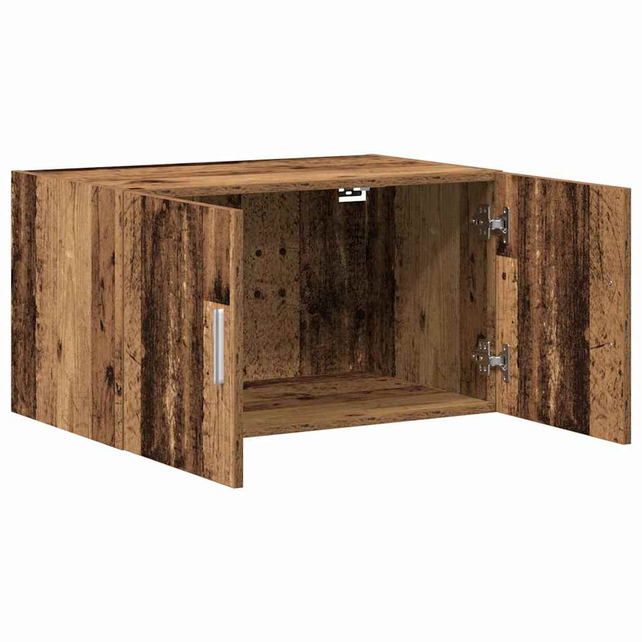 Wandkast Wandgemonteerd Oud hout 70 x 42.5 x 40 cm Bewerkt hout