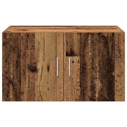 Wandkast Wandgemonteerd Oud hout 70 x 42.5 x 40 cm Bewerkt hout