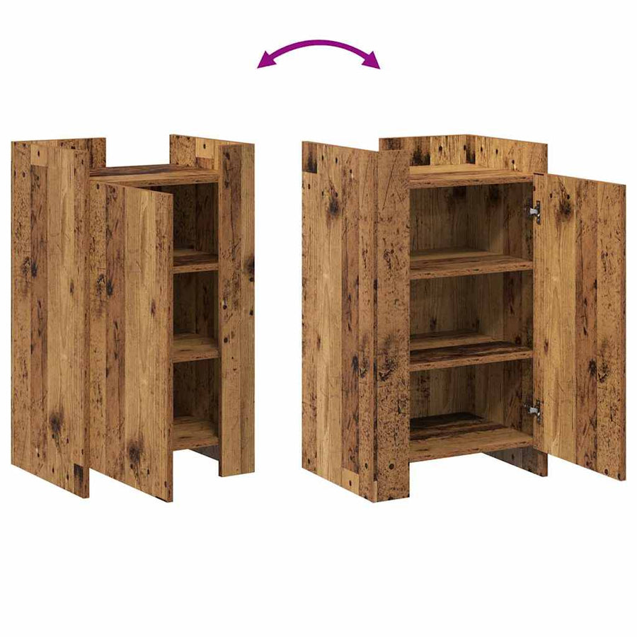 Dressoir Oudhout 45 x 35 x 75 cm