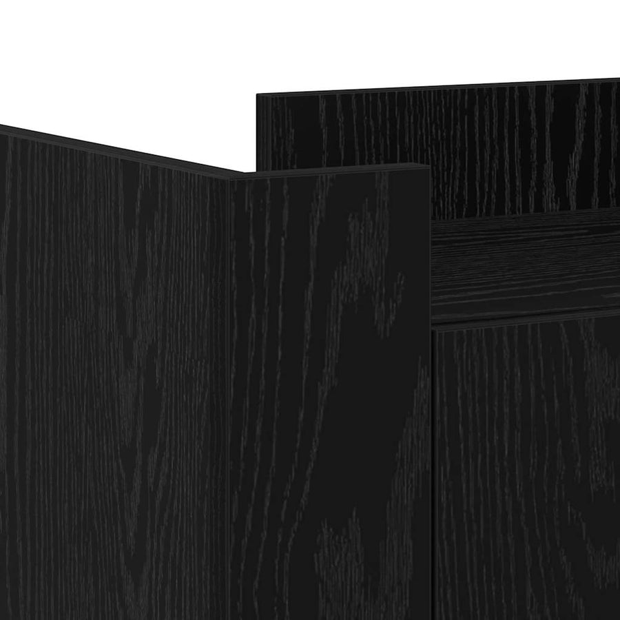 Dressoir Zwart Eiken 45 x 35 x 75 cm