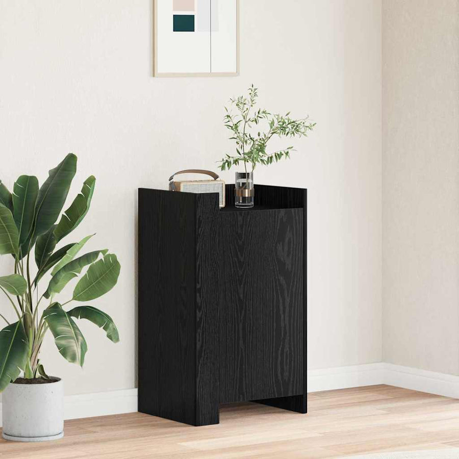 Dressoir Zwart Eiken 45 x 35 x 75 cm