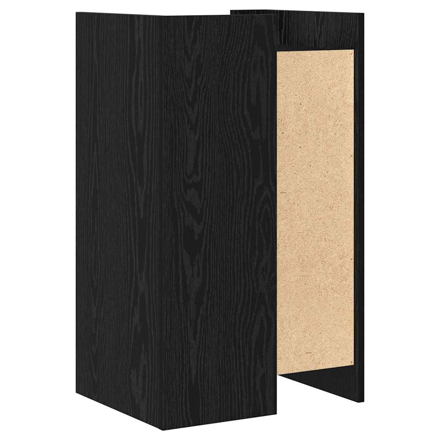 Dressoir Zwart Eiken 45 x 35 x 75 cm