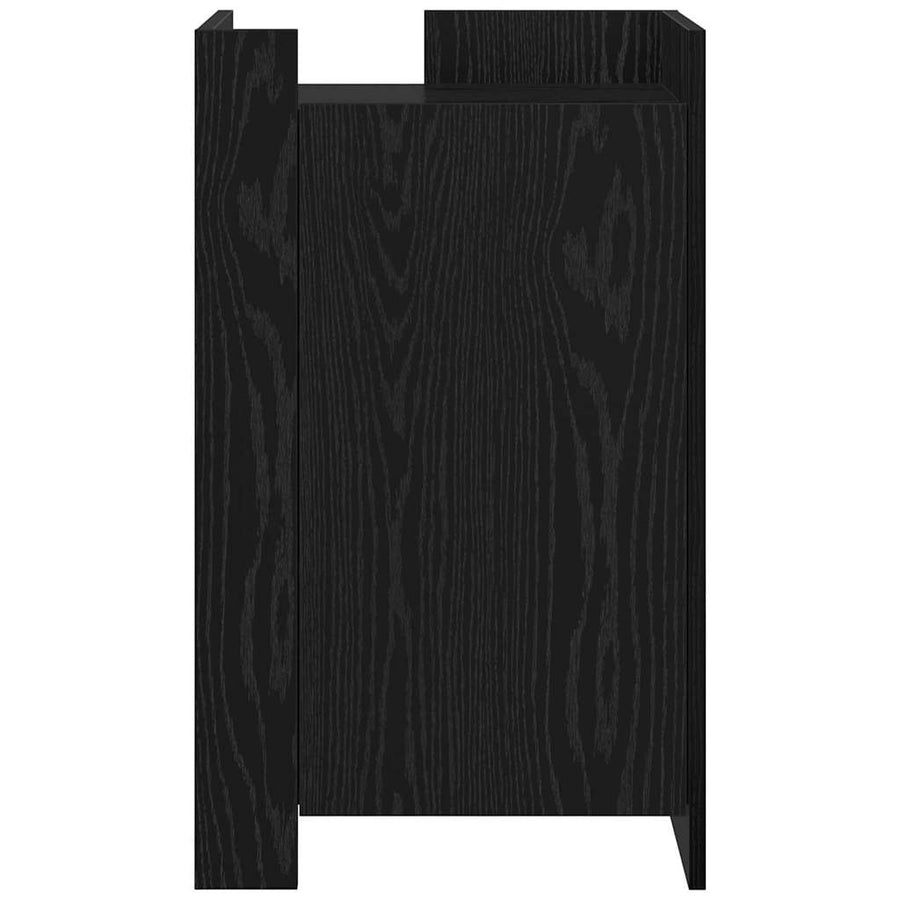 Dressoir Zwart Eiken 45 x 35 x 75 cm