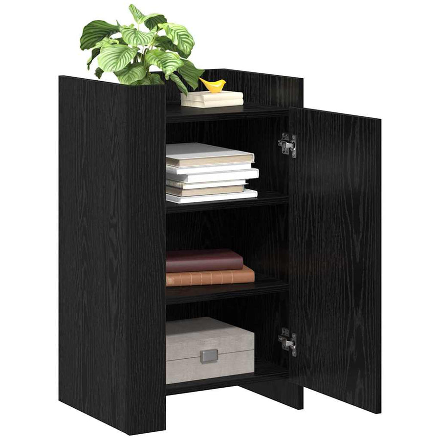 Dressoir Zwart Eiken 45 x 35 x 75 cm