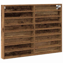Tentoonselkast Met Plank Anders Oud Hout 100 X 8.5 X 75 Cm
