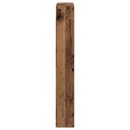 Tentoonselkast Met Plank Anders Oud Hout 60 X 8.5 X 58 Cm