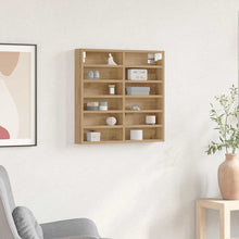 Tentoonselkast Anders Artisanaal Eikenkleurig 60 X 8.5 X 58 Cm