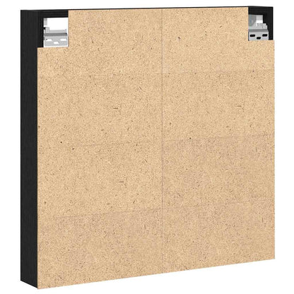 Tentoonselkast Met Plank Anders Zwart Eiken 60 X 8.5 X 58 Cm