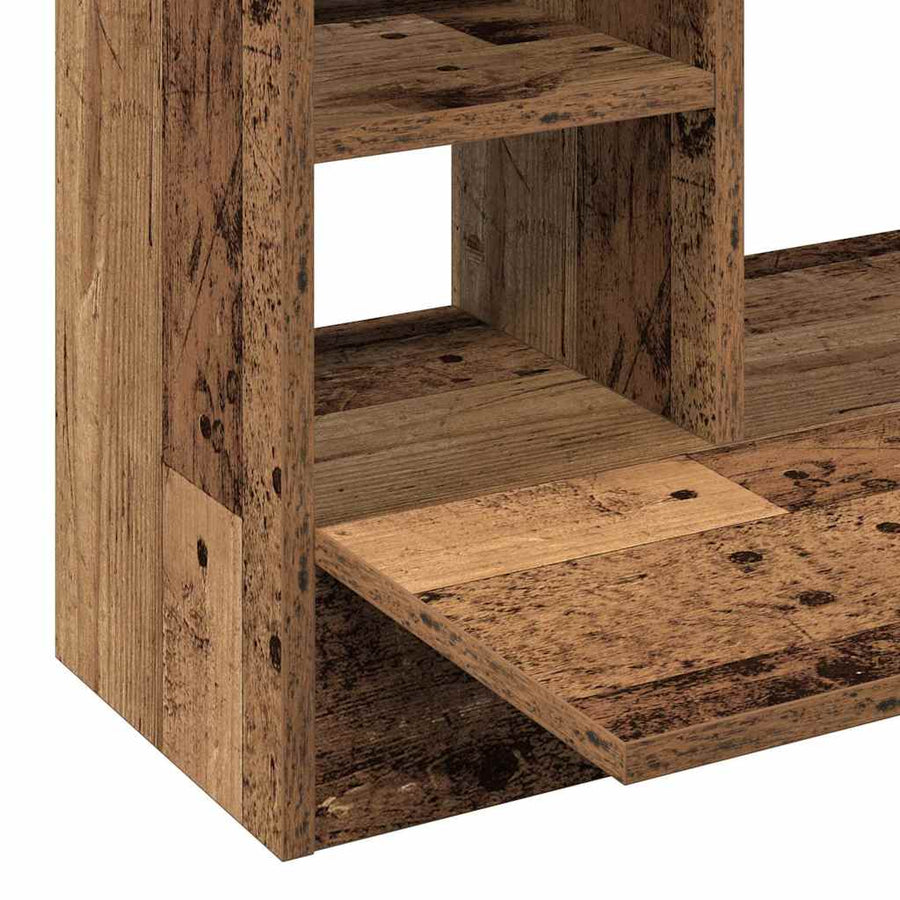Aan de muur bevestigd bureau Oud hout 105 x 48 x 75 cm