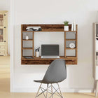 Wall-mounted desk Old wood 105 x 48 x 75 cm