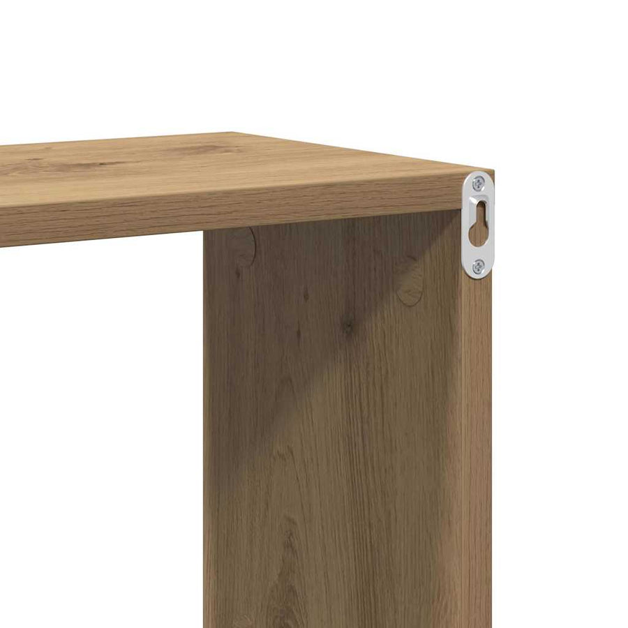 Wandplank Artisan Eiken 100x20x53 cm Geengineerd Hout