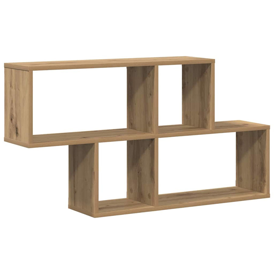Wandplank Artisan Eiken 100x20x53 cm Geengineerd Hout