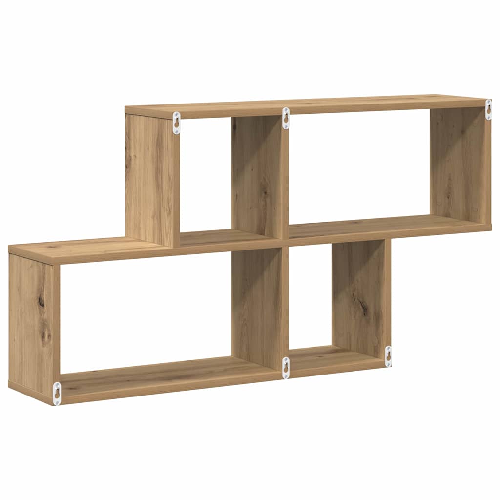 Wandplank Artisan Eiken 100x20x53 cm Geengineerd Hout