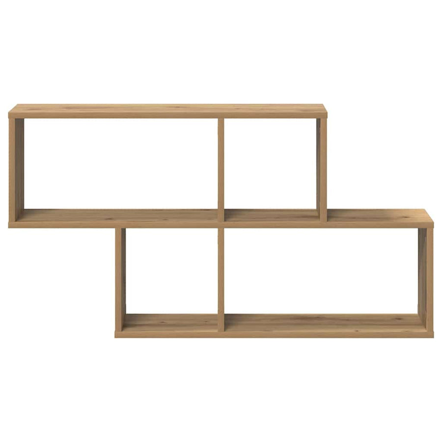 Wandplank Artisan Eiken 100x20x53 cm Geengineerd Hout