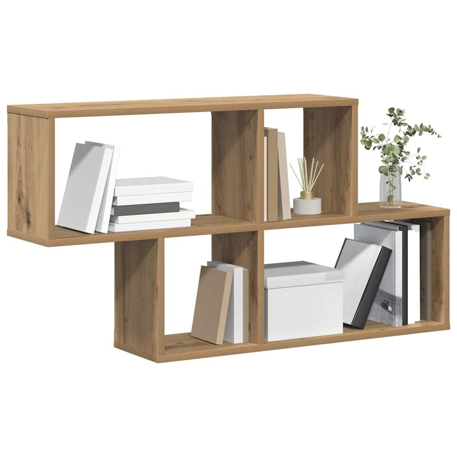 Wandplank Artisan Eiken 100x20x53 cm Geengineerd Hout