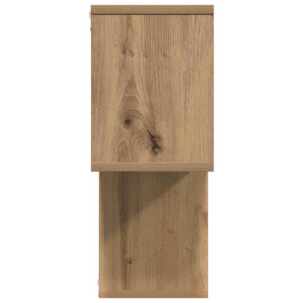 Wandplank Artisan Eiken 100x20x53 cm Geengineerd Hout