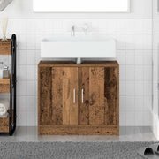 Badkamerkast 63x29x55 cm bewerkt hout