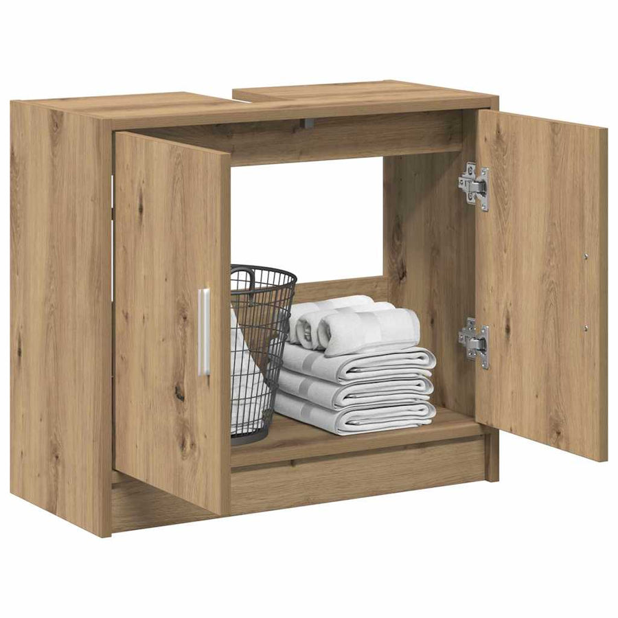Badkamer Kast Artisan Eiken 63 x 29 x 55 cm Bewerkt hout