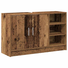 Badkamerkast met plank Oud Hout 90 x 29 x 55 cm Bewerkt hout