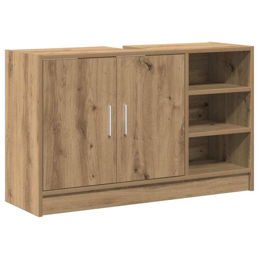 Badkamerkast Artisan Eiken 90 x 29 x 55 cm Bewerkt hout