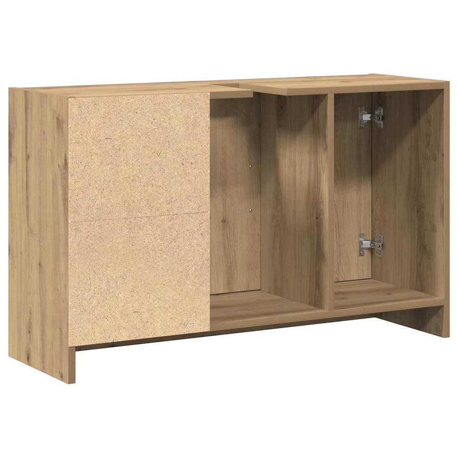 Badkamerkast Artisan Eiken 90 x 29 x 55 cm Bewerkt hout