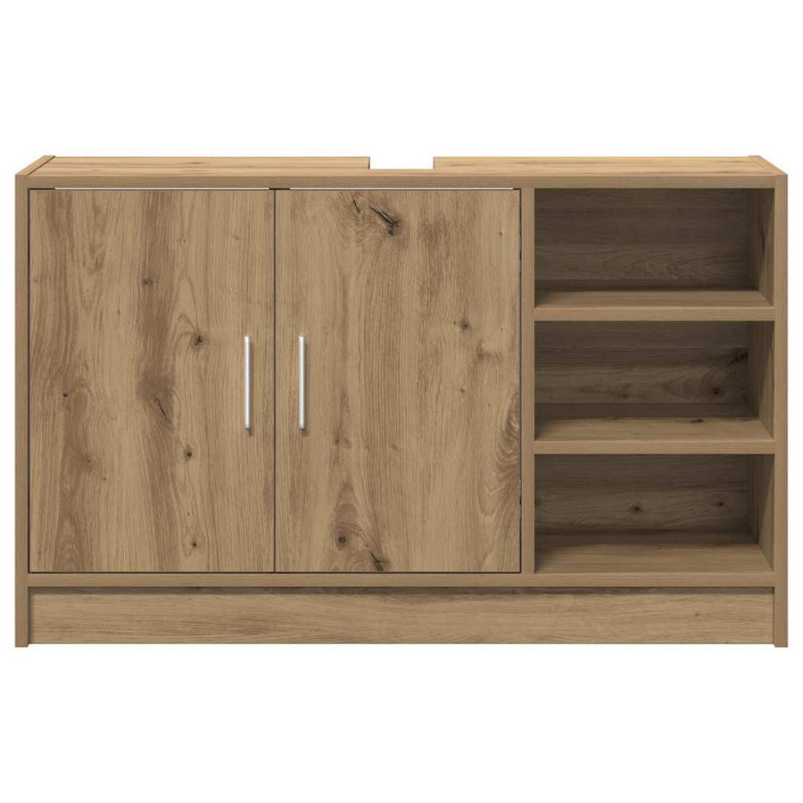 Badkamerkast Artisan Eiken 90 x 29 x 55 cm Bewerkt hout