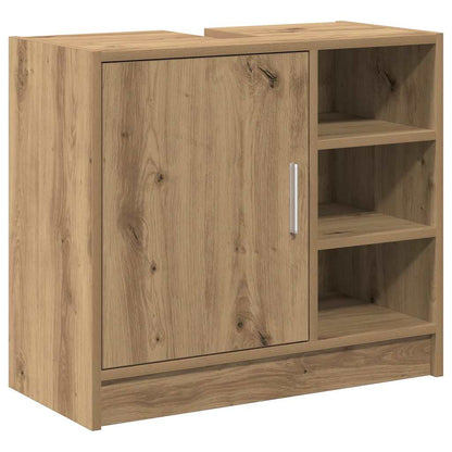 Badkamerkast Artisan Eiken 63 x 29 x 55 cm Bewerkt hout
