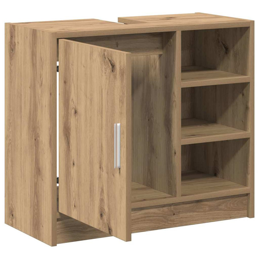 Badkamerkast Artisan Eiken 63 x 29 x 55 cm Bewerkt hout