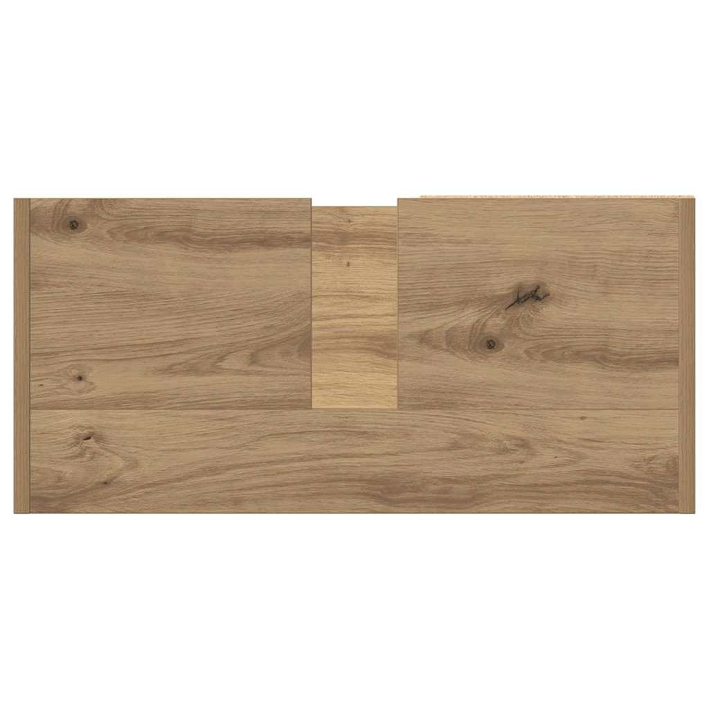 Badkamerkast Artisan Eiken 63 x 29 x 55 cm Bewerkt hout