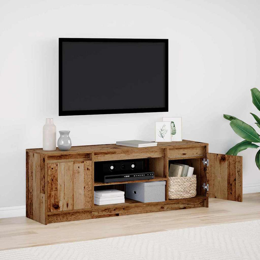 TV Eenheden Bruin 139,5 x 34 x 50 cm Bewerkt hout