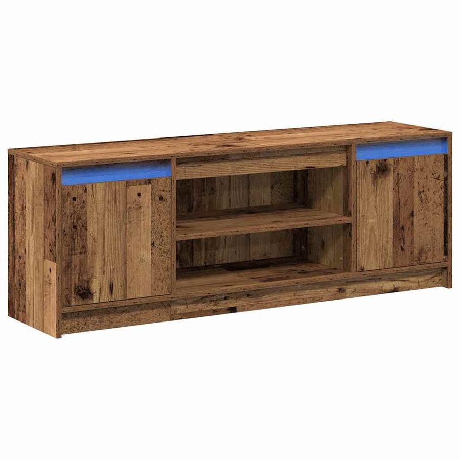 TV Eenheden Bruin 139,5 x 34 x 50 cm Bewerkt hout