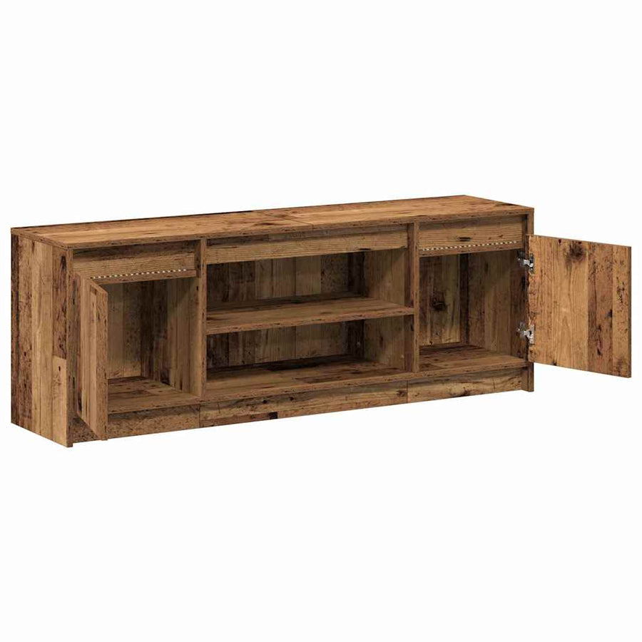 TV Eenheden Bruin 139,5 x 34 x 50 cm Bewerkt hout