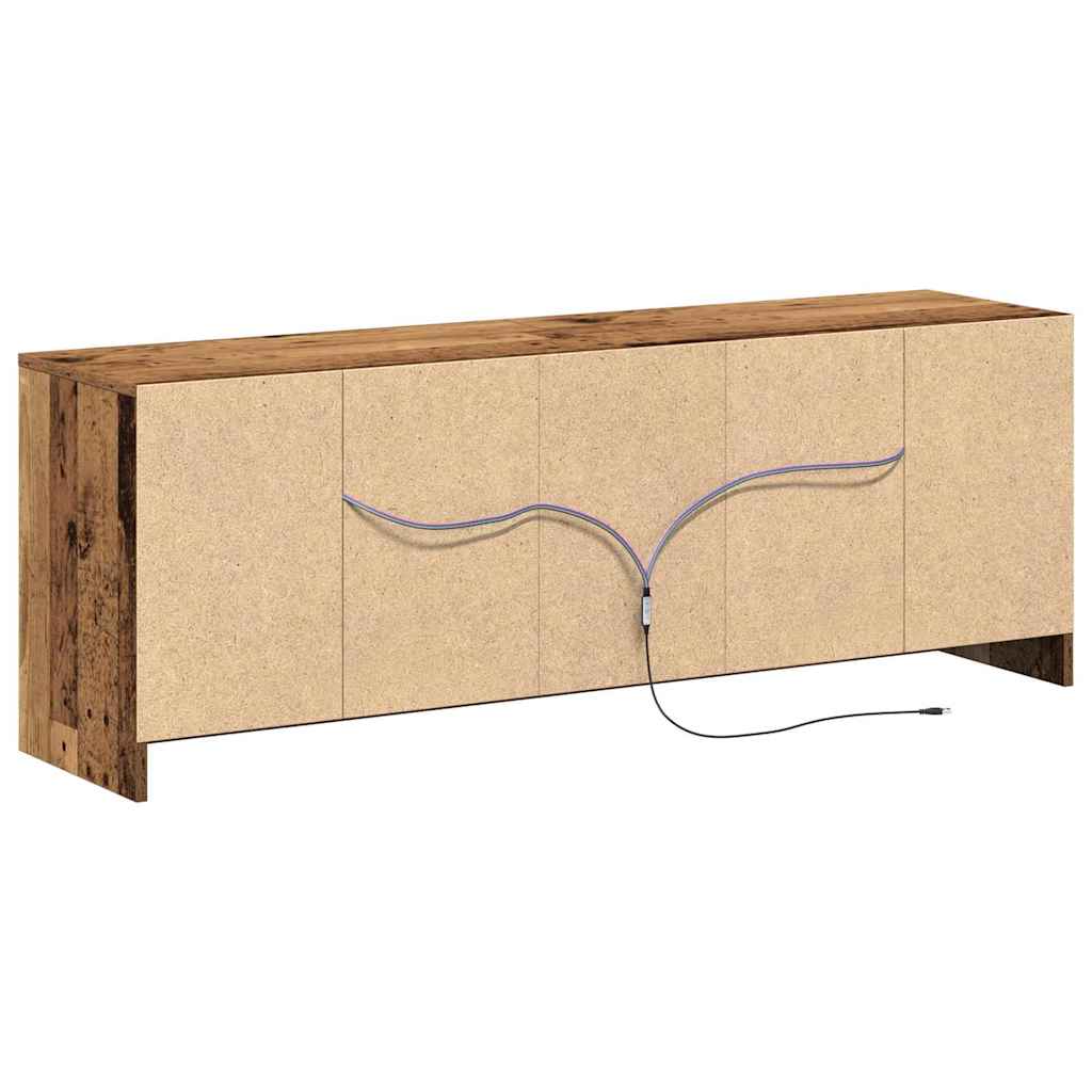 TV Eenheden Bruin 139,5 x 34 x 50 cm Bewerkt hout