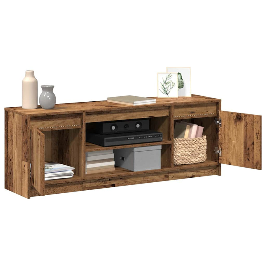 TV Eenheden Bruin 139,5 x 34 x 50 cm Bewerkt hout