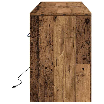 TV Eenheden Bruin 139,5 x 34 x 50 cm Bewerkt hout