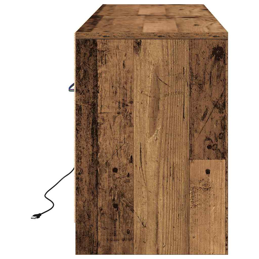 TV Eenheden Bruin 139,5 x 34 x 50 cm Bewerkt hout