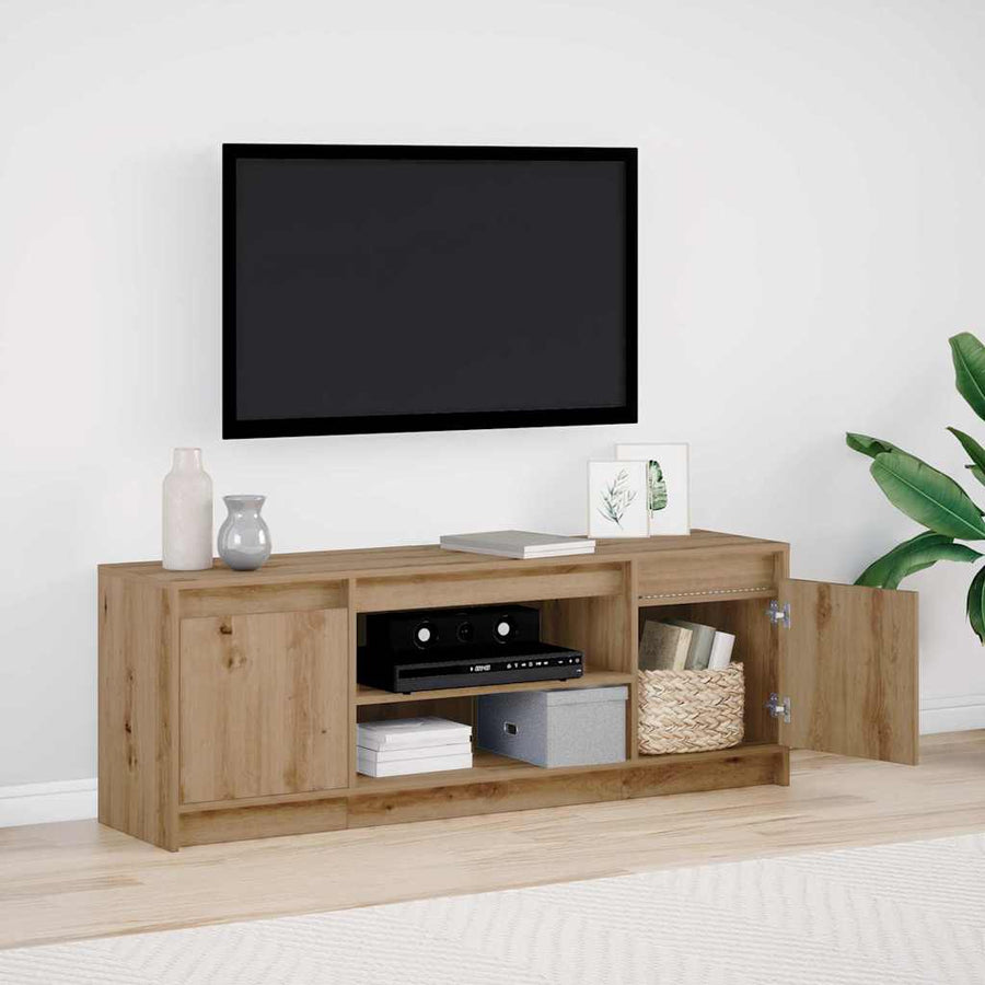 TV Eenheden Bruin 139,5 x 34 x 50 cm Bewerkt hout