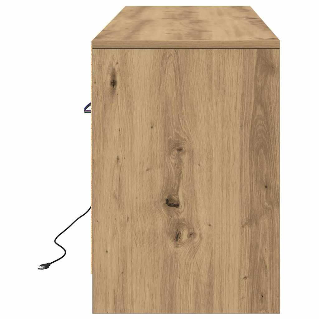 TV Eenheden Bruin 139,5 x 34 x 50 cm Bewerkt hout