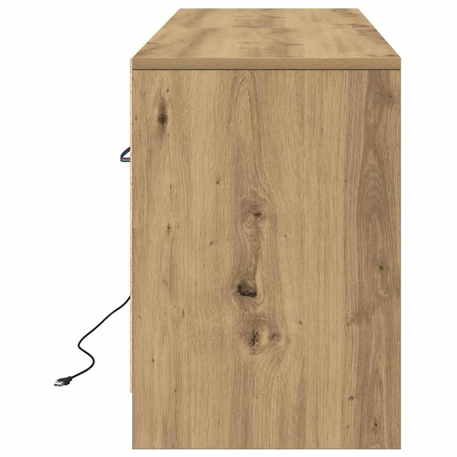TV Eenheden Bruin 139,5 x 34 x 50 cm Bewerkt hout