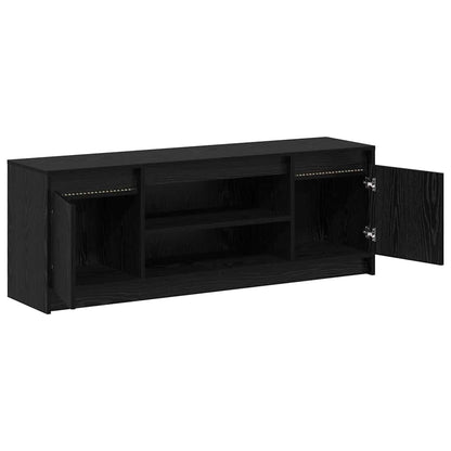 TV Eenheden Zwart 139,5 x 34 x 50 cm Bewerkt hout