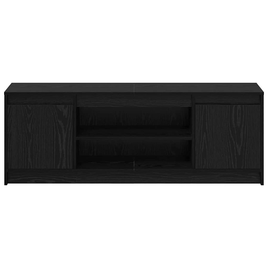 TV Eenheden Zwart 139,5 x 34 x 50 cm Bewerkt hout
